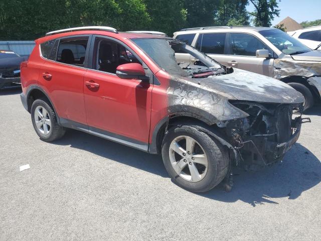 2T3RFREVXEW168665 - 2014 TOYOTA RAV4 XLE RED photo 4