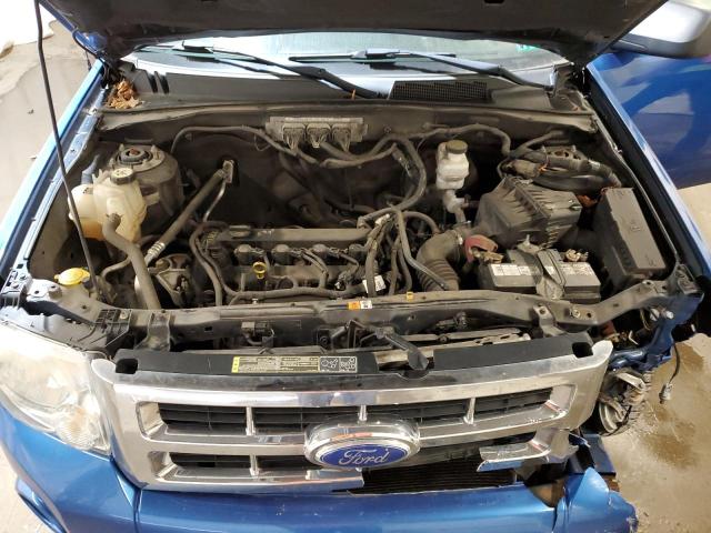 1FMCU9D7XCKB75034 - 2012 FORD ESCAPE XLT BLUE photo 12