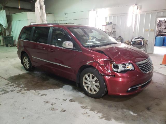 2C4RC1CG3CR163362 - 2012 CHRYSLER TOWN & COU TOURING L BURGUNDY photo 4