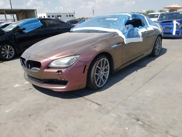 WBAYP9C51DDW21088 - 2013 BMW 650 I BROWN photo 2