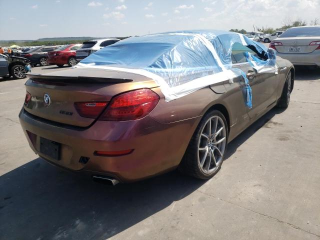 WBAYP9C51DDW21088 - 2013 BMW 650 I BROWN photo 4