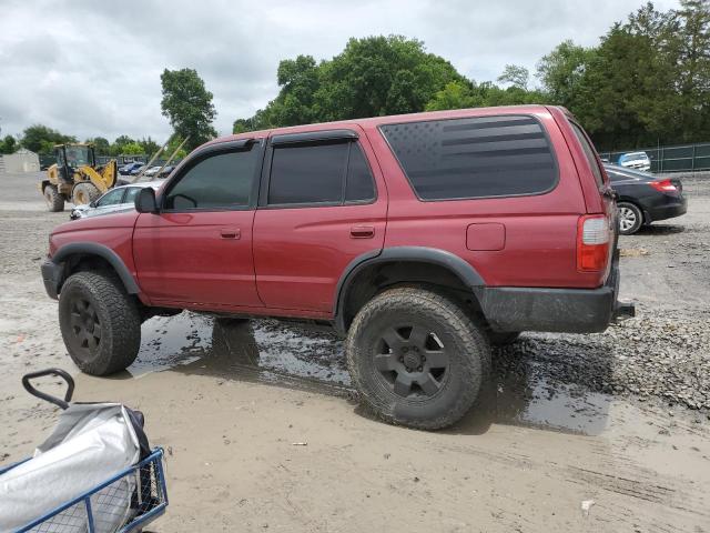 JT3HN86R7Y0320540 - 2000 TOYOTA 4RUNNER SR5 RED photo 2