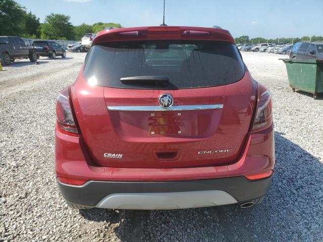 KL4CJ1SB1LB043571 - 2020 BUICK ENCORE SPORT TOURING RED photo 6