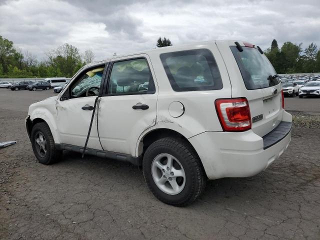 1FMCU0C7XAKA03046 - 2010 FORD ESCAPE XLS WHITE photo 2