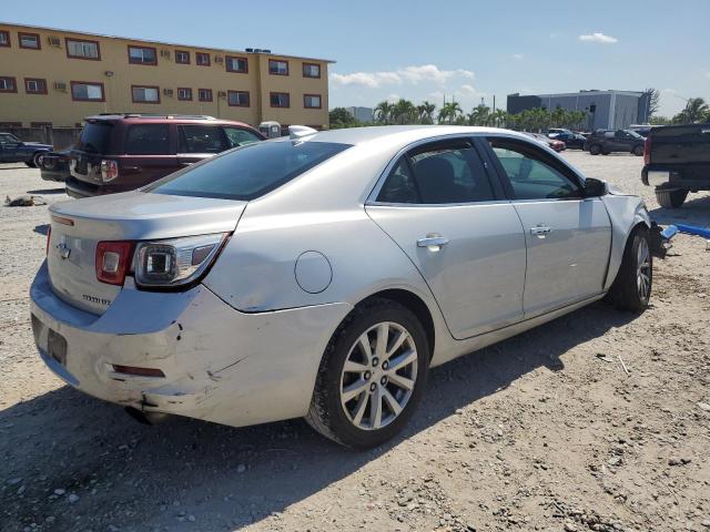 1G11F5SLXFF178519 - 2015 CHEVROLET MALIBU LTZ SILVER photo 3