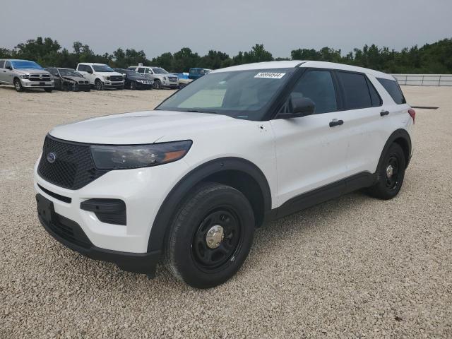 1FM5K8AB0PGA62252 - 2023 FORD EXPLORER POLICE INTERCEPTOR 白色 照片 1