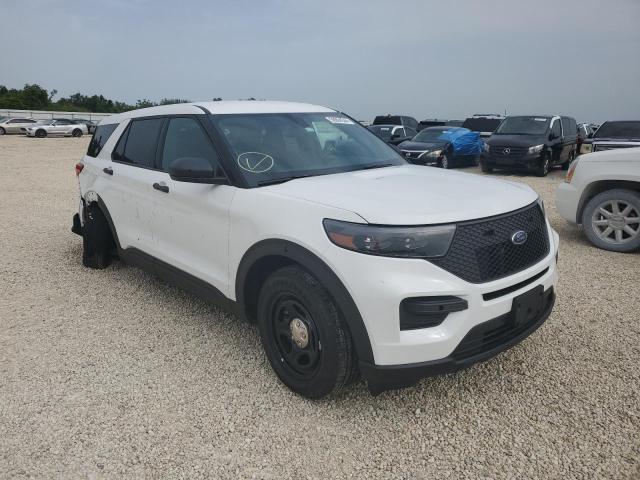 1FM5K8AB0PGA62252 - 2023 FORD EXPLORER POLICE INTERCEPTOR 白色 照片 4