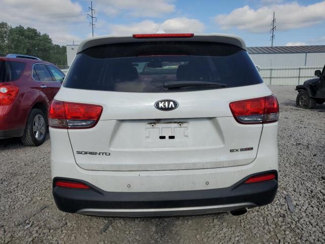 5XYPH4A13GG123110 - 2016 KIA SORENTO EX WHITE photo 6