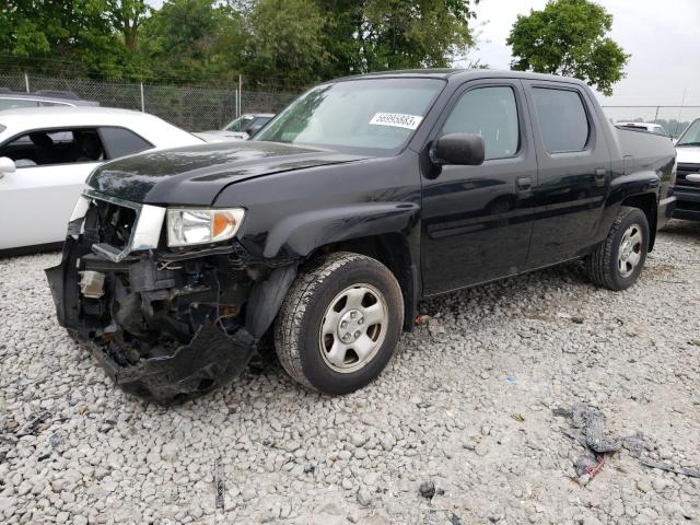 5FPYK1F26CB457467 - 2012 HONDA RIDGELINE RT BLACK photo 1