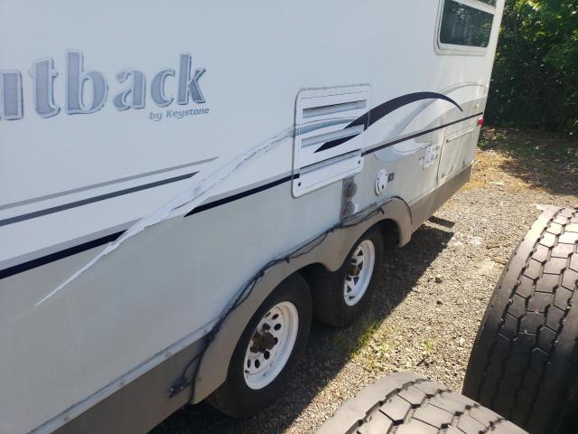 4YDT23R254G907852 - 2004 KEYSTONE OUTBACK WHITE photo 9