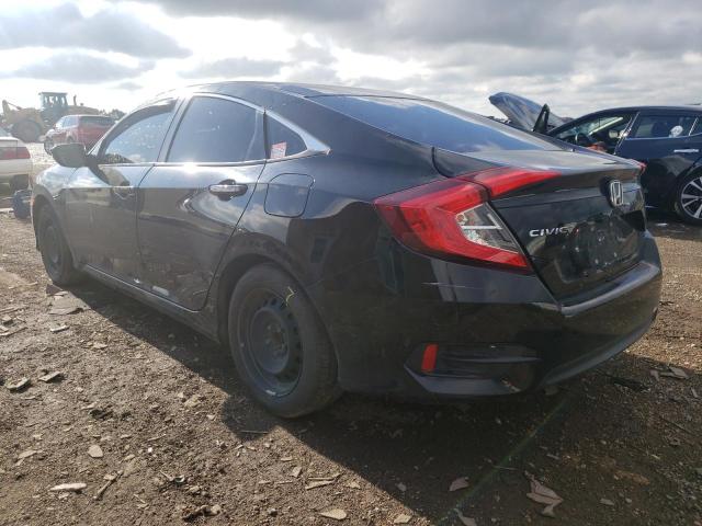 2HGFC2F57JH554828 - 2018 HONDA CIVIC LX BLACK photo 3