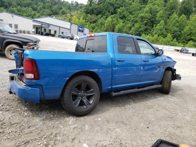 1C6RR7MT7JS201269 - 2018 RAM 1500 SPORT BLUE photo 3