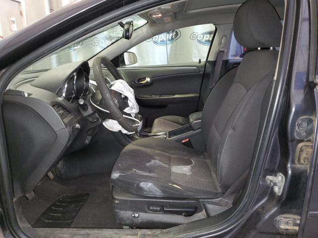 1G1ZC5EB6A4141485 - 2010 CHEVROLET MALIBU 1LT CHARCOAL photo 7