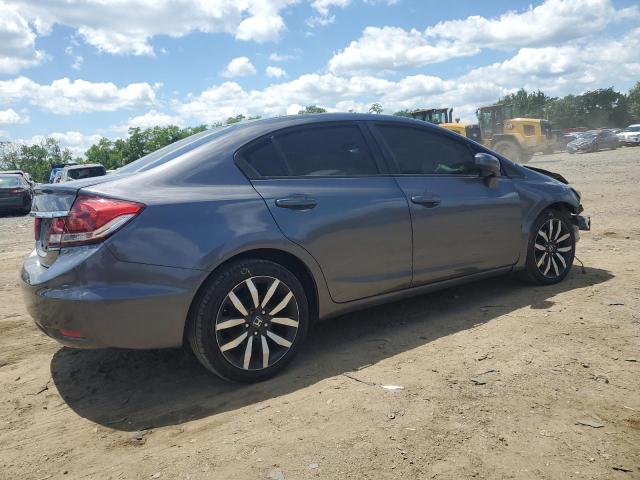 19XFB2F92FE230791 - 2015 HONDA CIVIC EXL 灰色 照片 3