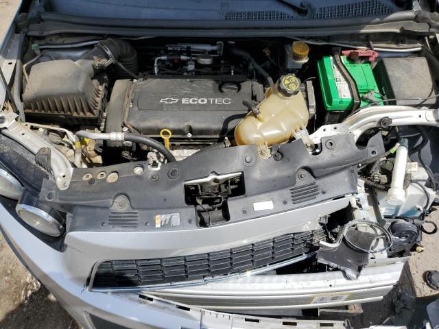 1G1JC5SH0D4212125 - 2013 CHEVROLET SONIC LT GRAY photo 11