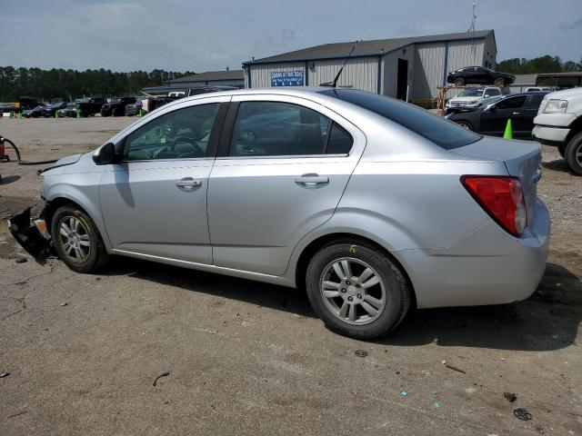 1G1JC5SH0D4212125 - 2013 CHEVROLET SONIC LT GRAY photo 2
