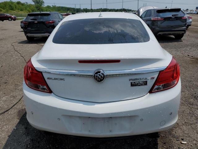 2G4GS5EV4D9184215 - 2013 BUICK REGAL PREMIUM WHITE photo 6