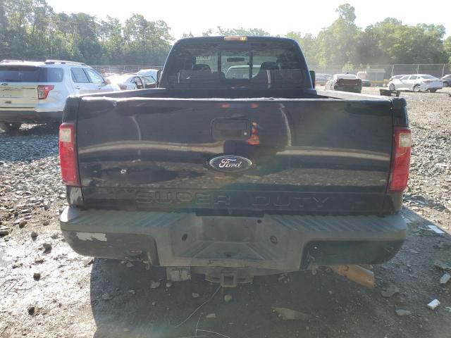 1FTWX32R68EA52914 - 2008 FORD F350 SUPER DUTY BLACK photo 6