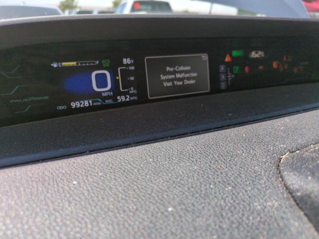 JTDKARFP2H3008738 - 2017 TOYOTA PRIUS PRIM ვერცხლისფერი ფოტო 9