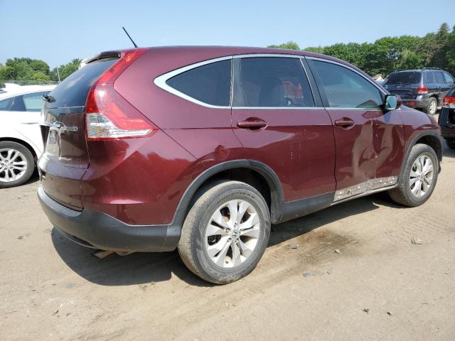 5J6RM4H5XEL053212 - 2014 HONDA CR-V EX BURGUNDY photo 3