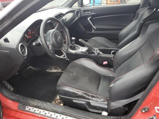 JF1ZNAA11E9707400 - 2014 TOYOTA SCION FR-S RED photo 7