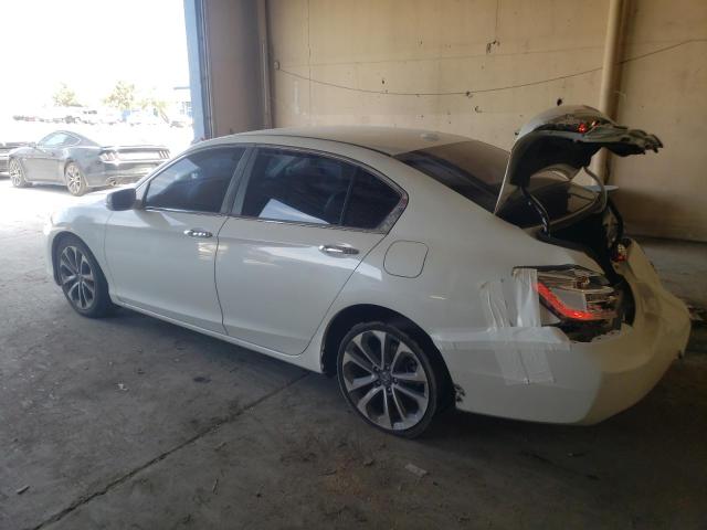 1HGCR2F89EA142555 - 2014 HONDA ACCORD EXL WHITE photo 2