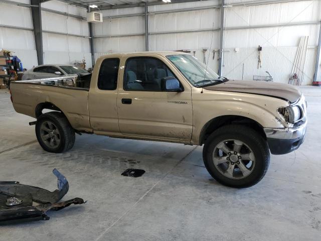 5TESN92N42Z121348 - 2002 TOYOTA TACOMA XTRACAB PRERUNNER თაფლისფერი ფოტო 4