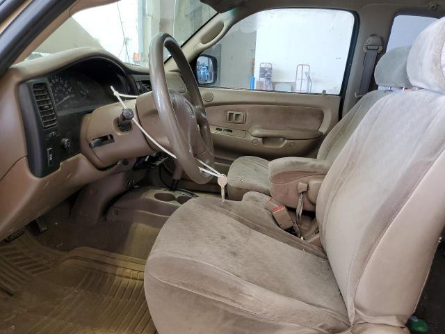 5TESN92N42Z121348 - 2002 TOYOTA TACOMA XTRACAB PRERUNNER თაფლისფერი ფოტო 7