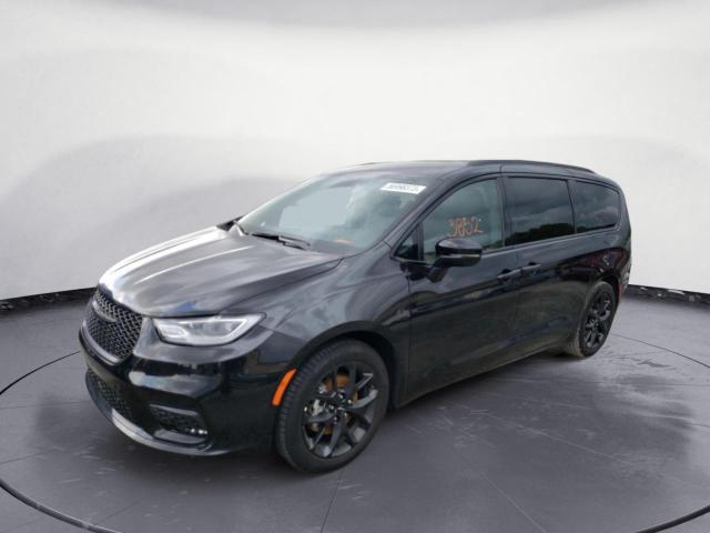 2C4RC1BG3PR512933 - 2023 CHRYSLER PACIFICA TOURING L შავი ფოტო 1