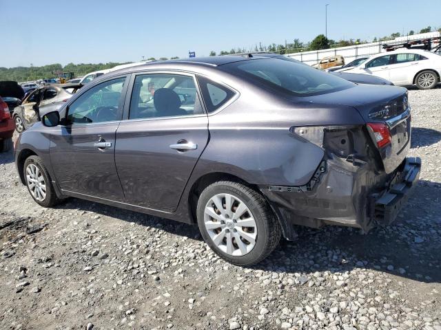 3N1AB7AP5FY266702 - 2015 NISSAN SENTRA S GRAY photo 2