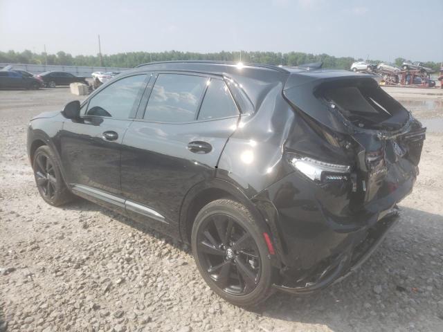 LRBFZNR40ND010044 - 2022 BUICK ENVISION ESSENCE BLACK photo 2