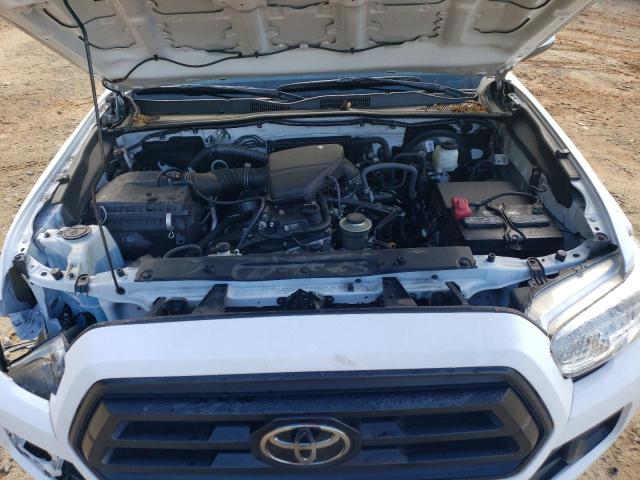 3TYRX5GN8MT021493 - 2021 TOYOTA TACOMA ACCESS CAB WHITE photo 11