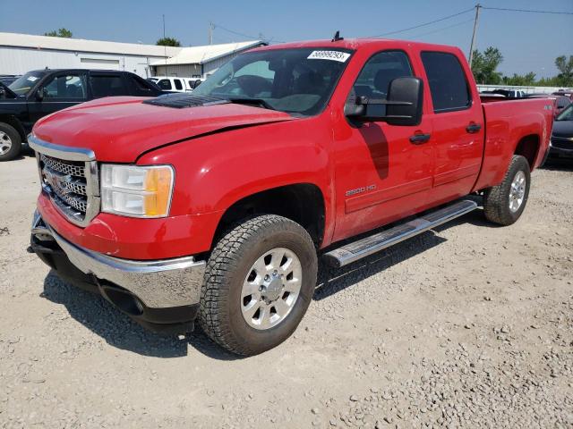 1GT120CG6DF116670 - 2013 GMC SIERRA K2500 SLE RED photo 1