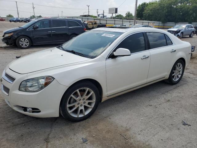 1G1ZE5E12BF107776 - 2011 CHEVROLET MALIBU LTZ WHITE photo 1