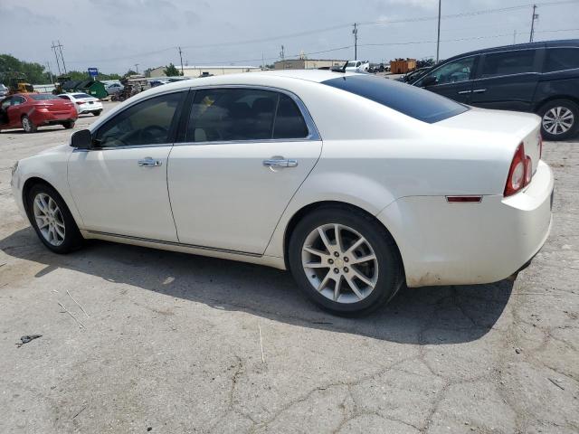 1G1ZE5E12BF107776 - 2011 CHEVROLET MALIBU LTZ WHITE photo 2