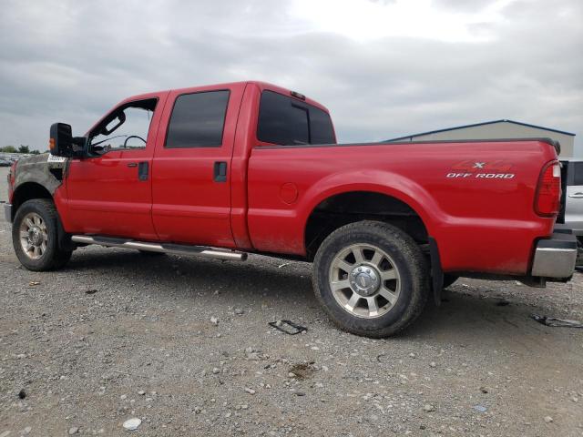 1FTSW21R19EA48817 - 2009 FORD F250 SUPER DUTY RED photo 2