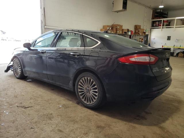 3FA6P0K90DR299874 - 2013 FORD FUSION TITANIUM BLACK photo 2