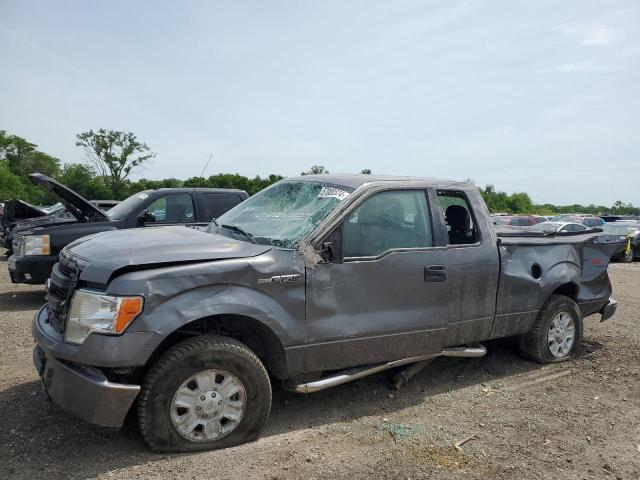 1FTFX1EF2DKF95002 - 2013 FORD F150 SUPER CAB GRAY photo 1