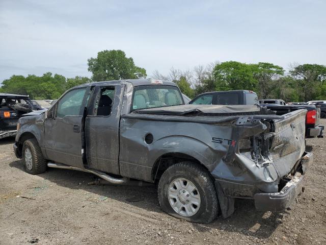 1FTFX1EF2DKF95002 - 2013 FORD F150 SUPER CAB GRAY photo 2