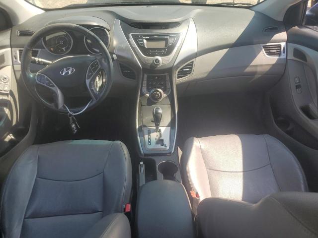 KMHDH4AE5DU565639 - 2013 HYUNDAI ELANTRA GLS BLUE photo 8