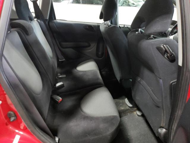 JHMGD38667S018240 - 2007 HONDA FIT S წითელი ფოტო 10
