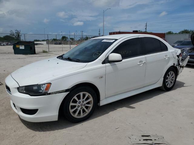 JA32U2FU1CU015833 - 2012 MITSUBISHI LANCER ES/ES SPORT WHITE photo 1