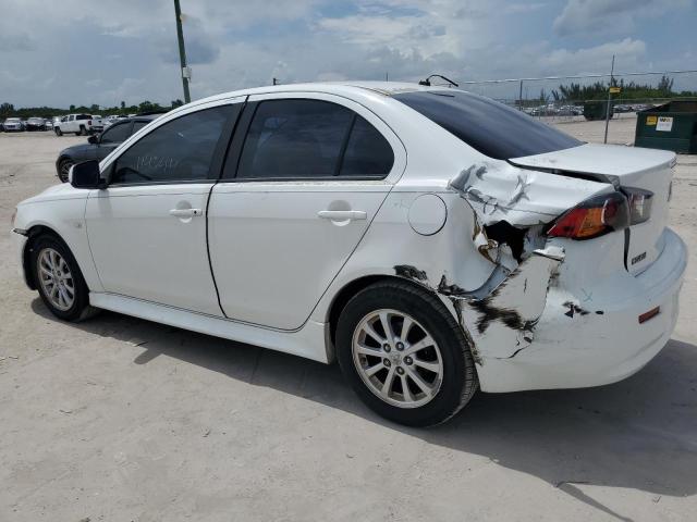 JA32U2FU1CU015833 - 2012 MITSUBISHI LANCER ES/ES SPORT WHITE photo 2