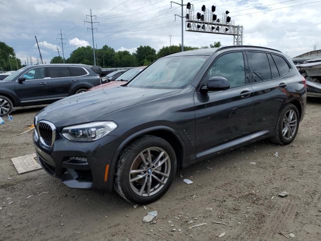 5UXTY5C03M9E43003 - 2021 BMW X3 XDRIVE30I BLACK photo 1