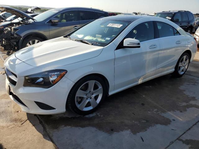 WDDSJ4EB3FN192006 - 2015 MERCEDES-BENZ CLA 250 WHITE photo 1