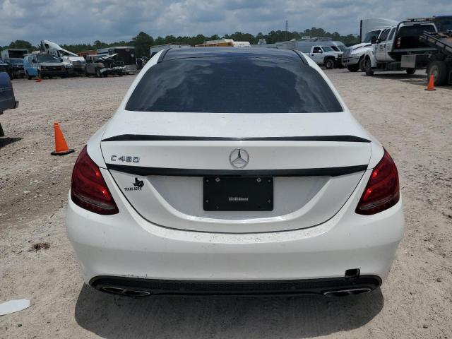 55SWF6EB3GU110556 - 2016 MERCEDES-BENZ C 450 4MATIC AMG WHITE photo 6