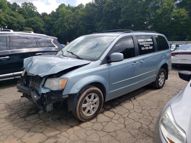 2A8HR54P88R838039 - 2008 CHRYSLER TOWN & COU TOURING BLUE photo 1