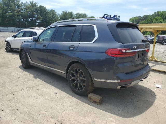 5UXCW2C01L9A00285 - 2020 BMW X7 XDRIVE40I GRAY photo 2