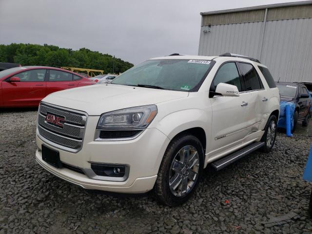 1GKKVTKDXEJ278101 - 2014 GMC ACADIA DENALI WHITE photo 1