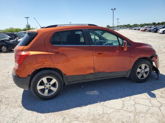 KL7CJLSBXFB198977 - 2015 CHEVROLET TRAX 1LT ORANGE photo 3